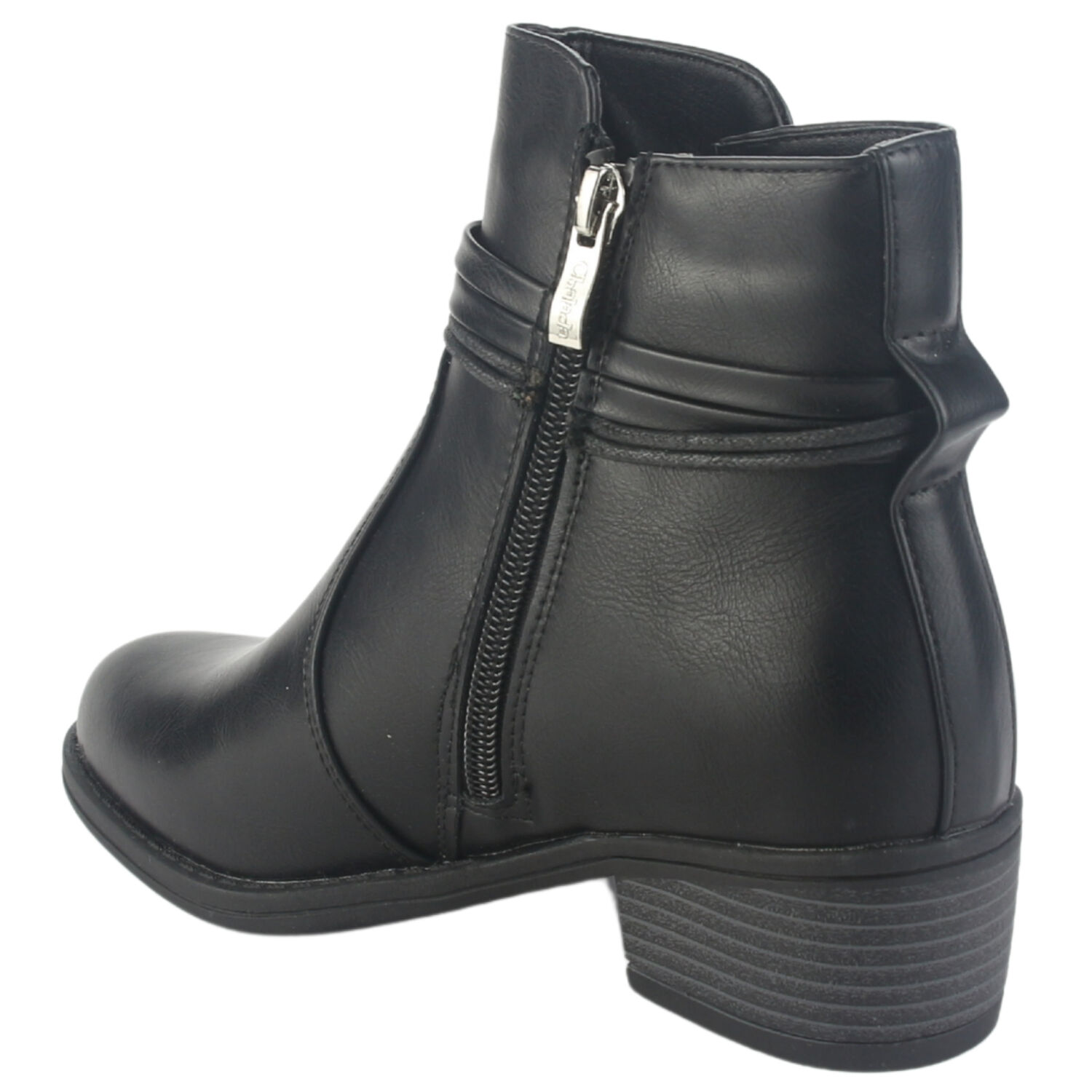 Botin Chalada Mujer Trosi-1 Negro Casual image number 3.0