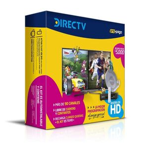 Kit Directv Prepago Hd Decodificador Antena Control Albion