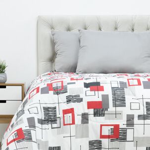 Set Pum&oacute;n + 2 Almohadas Casaideal / 2 Plazas