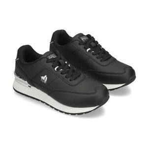 Zapatilla Urbana Mujer The King's Polo Club Black Zapatilla Urbana Mujer The King's Polo Club Black