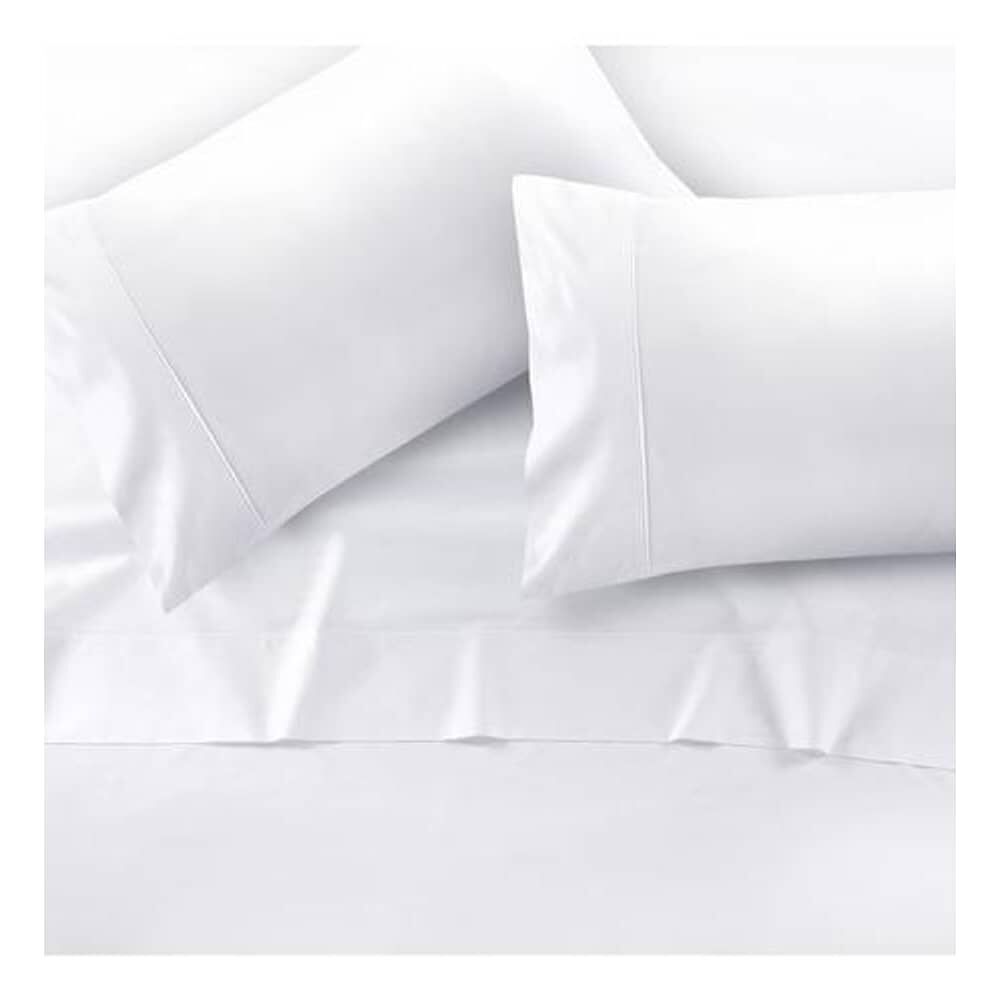 Sabana Andes 300 Hilos Lisa 2 Plaza Blanca image number 0.0