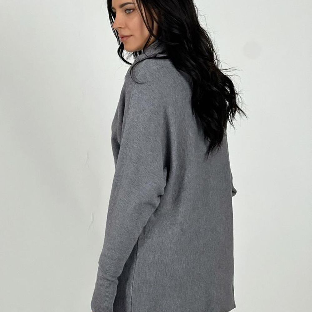 Sweater Spandex De Lana Cuello Alto image number 10.0