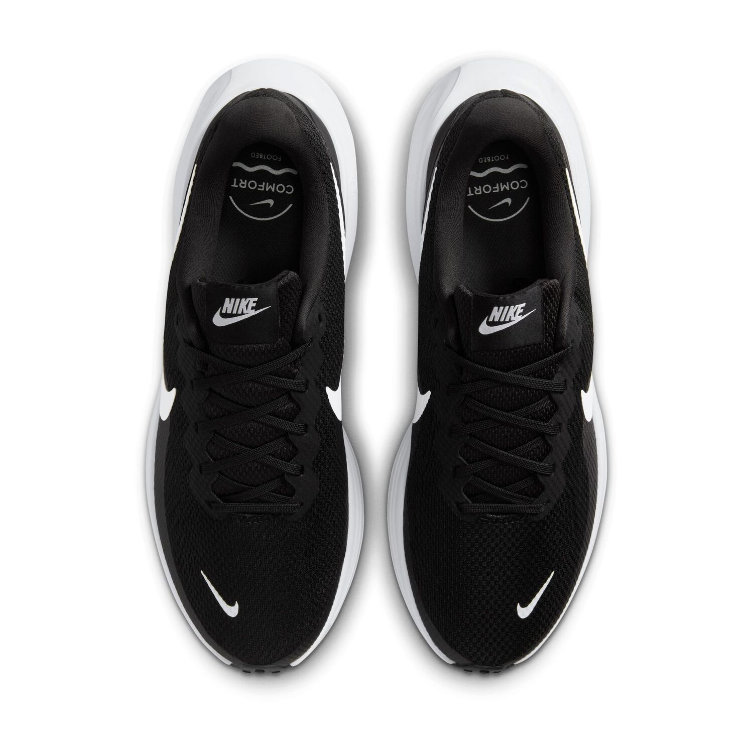 Zapatilla Nike Revolution 8 Hombre Negro image number 4.0
