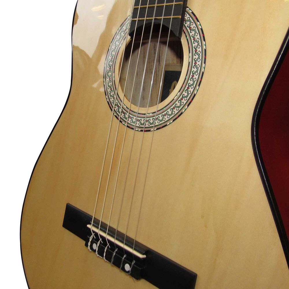 Guitarra Cl&aacute;sica 39" - Cuerdas De Nylon Y Sonido C&aacute;lido image number 4.0