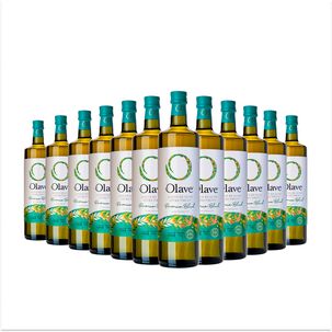 Aceite De Oliva Extra Virgen Olave Premium 12 X 1000 Ml