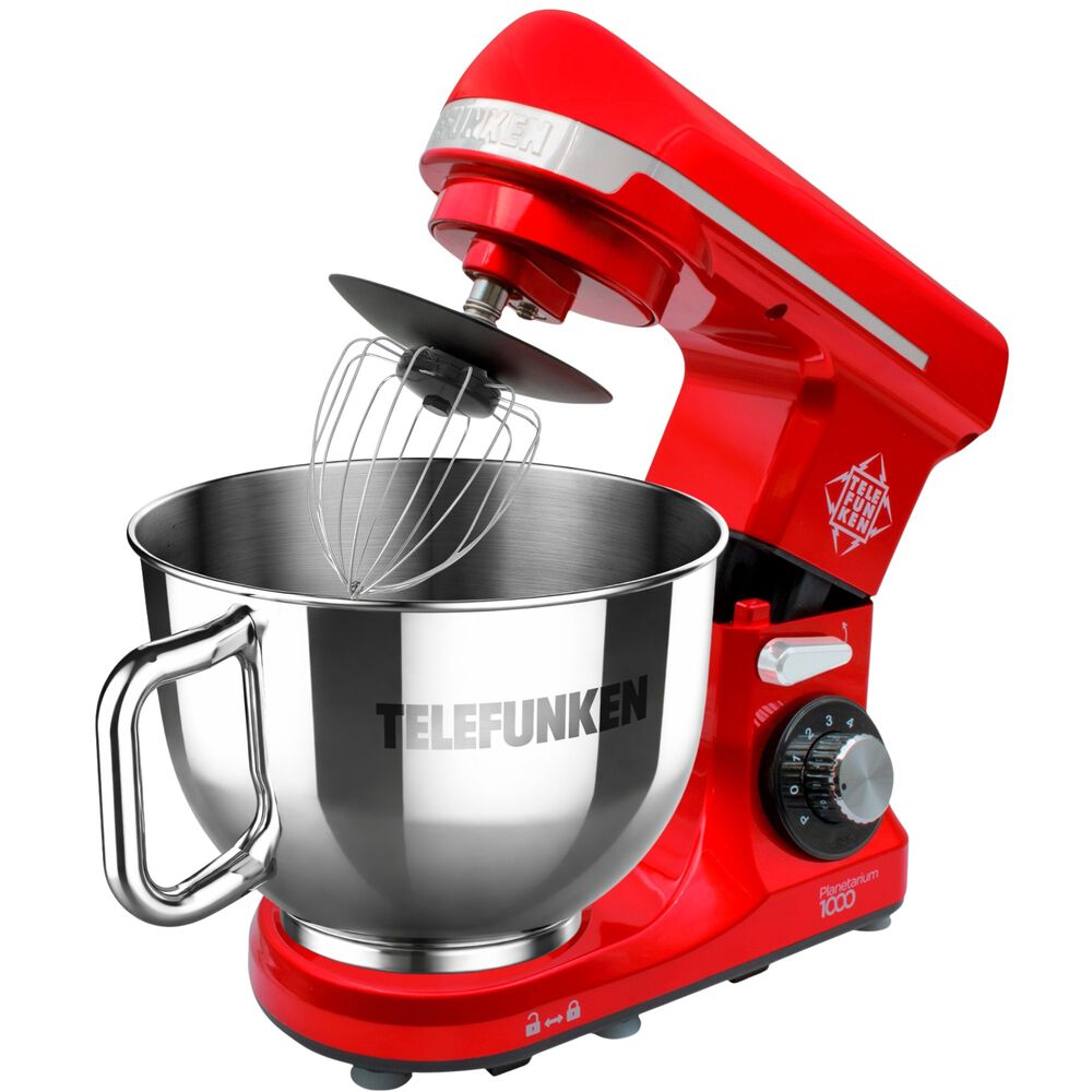 Batidora De Mesa Planetaria Telefunken 1100w 5.7l Vintage image number 0.0