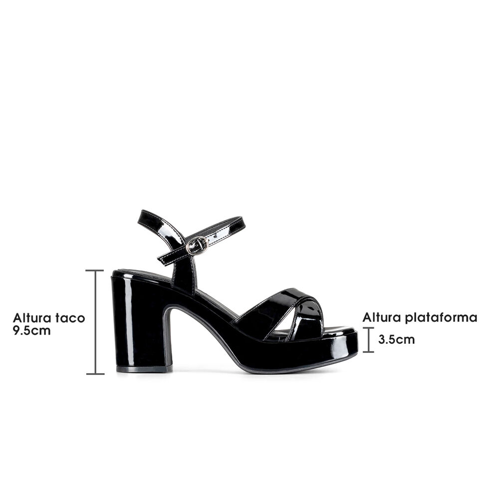 Sandalias Casual Taco Alto Mujer Fiesta Elegante Weide Yl86 image number 4.0
