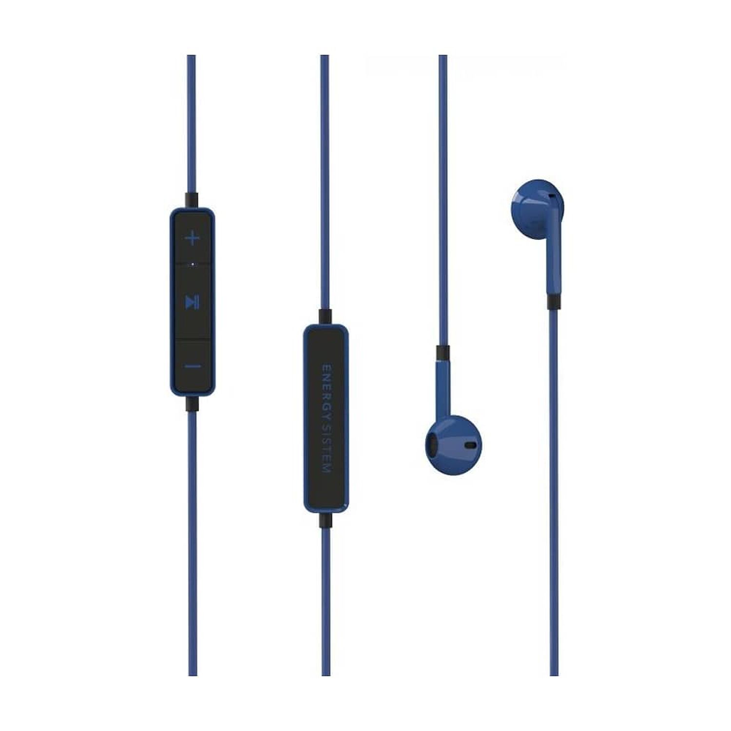 Audifono Energy Sistem Earphones 1 Bluetooth Azul 428342 image number 2.0