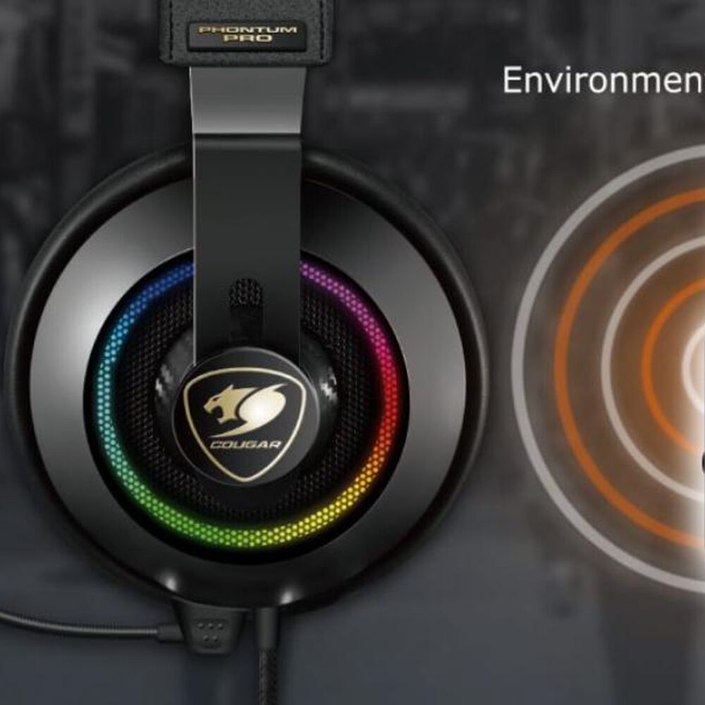 Audifonos Cougar Phontum Pro Prix Usb 7.1 Multiplataformas image number 6.0