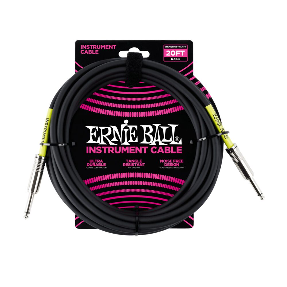 Cable De Instrumento Plug De 6 Metros Ernie Ball 6046 image number 0.0