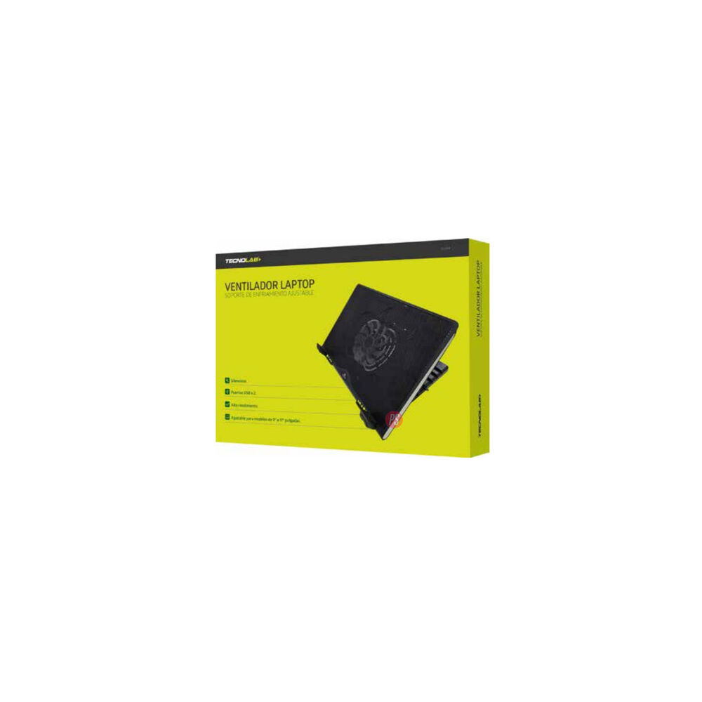 Base Ventilador Notebook Ajustable Luz Azul - Ps image number 2.0