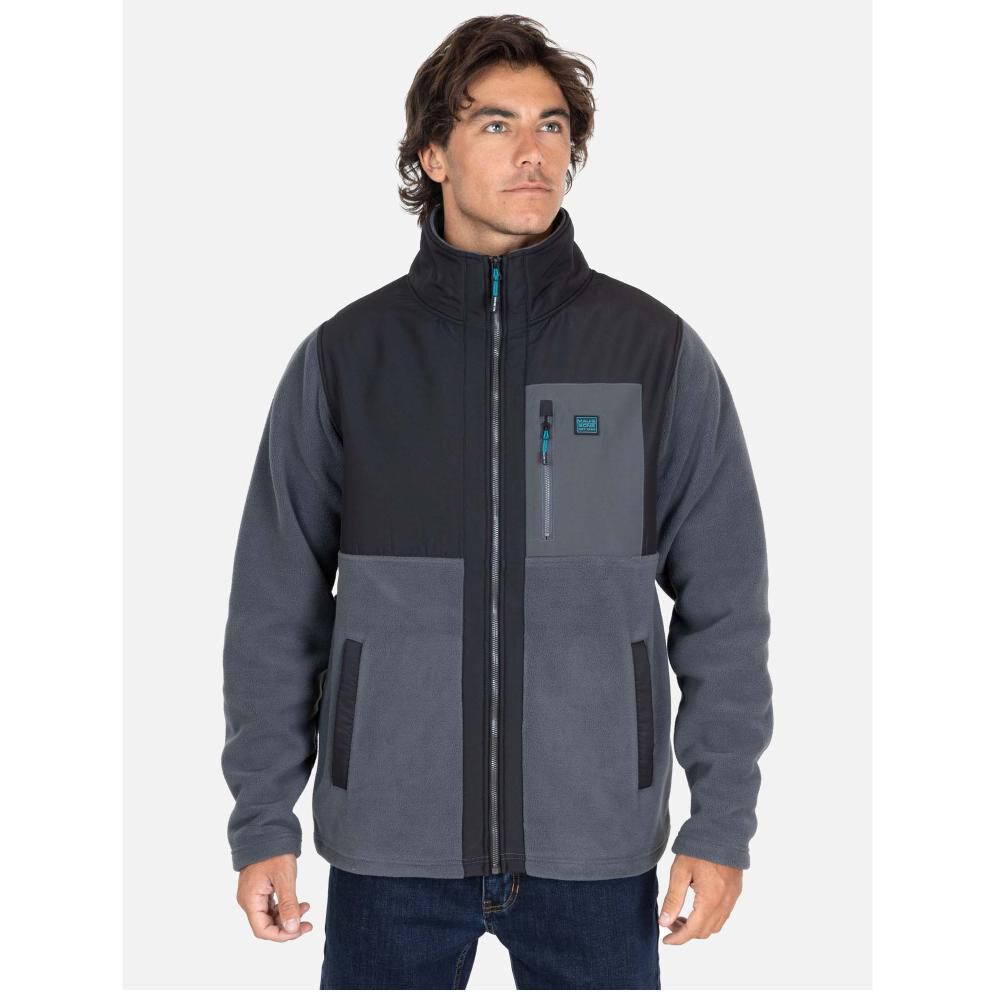 Polerón Liso Micropolar Cuello Alto Hombre Maui And Sons image number 0.0