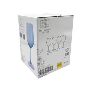 Set De Copas Belle Noite Aurora / 4 Piezas / 415ml