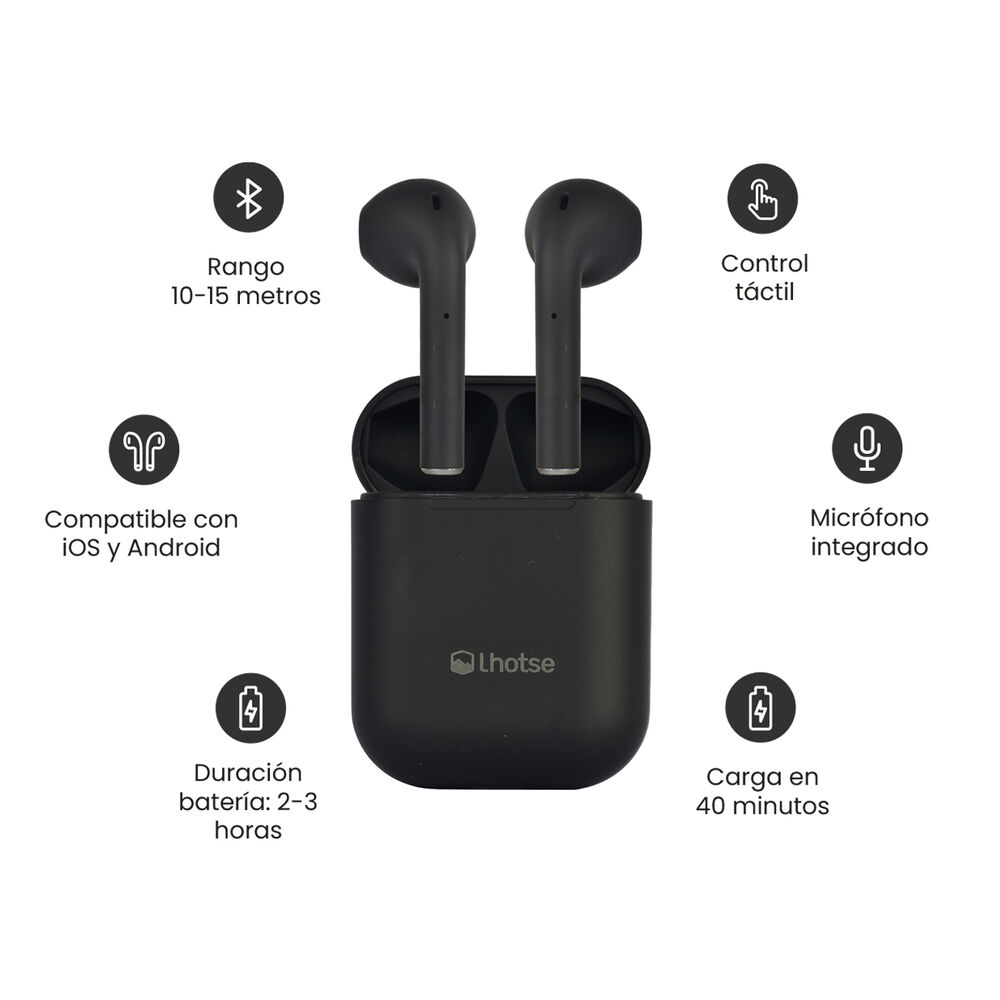 Pack Smartwatch Ultimate Gps 217 46mm Black + Audifono Rm12 image number 5.0