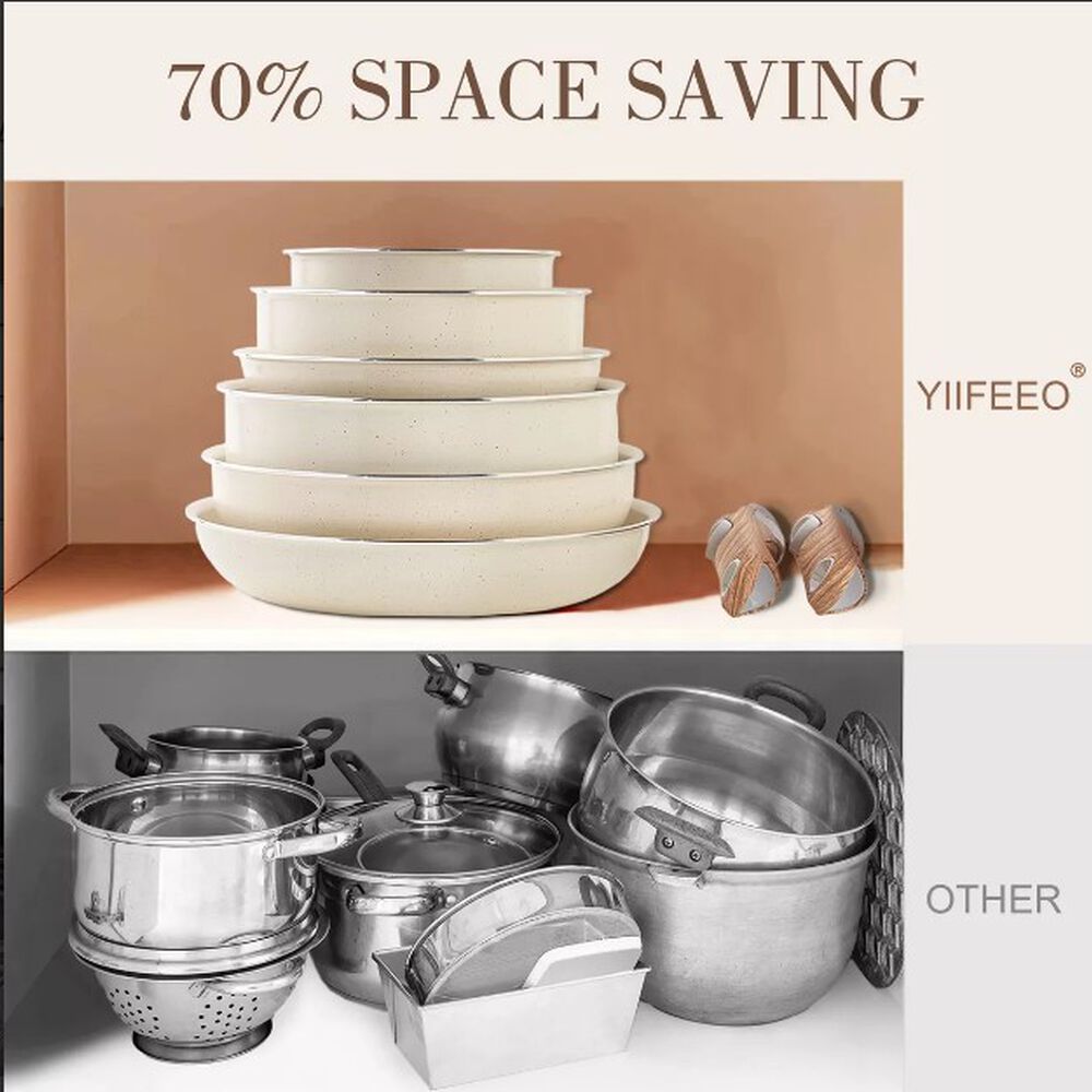 Juego De Ollas Y Sartenes Con Mango Desmontable image number 3.0