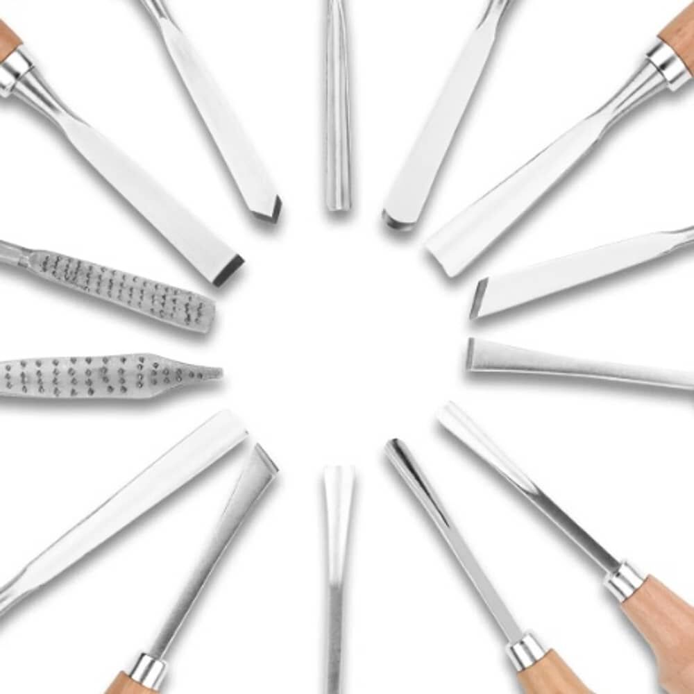 Juego De Cinceles Para Tallar Madera 16 Piezas Carpinter&iacute;a image number 3.0