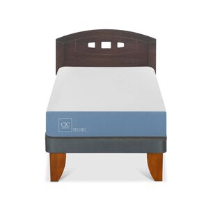 Cama Europea Cic Excellence / 1 Plaza / Base Normal + Respaldo