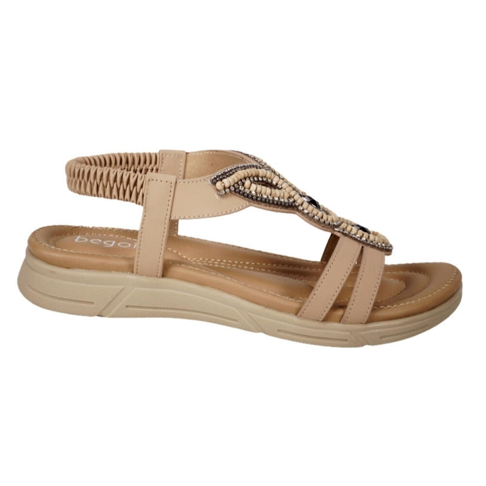 Sandalia Tahiel Beige image number 0.0