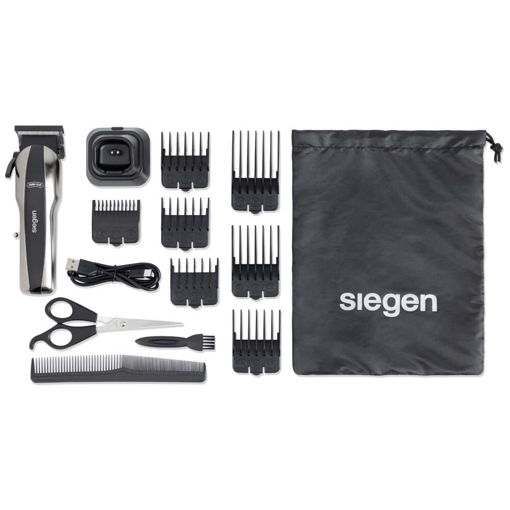 Corta Pelo Siegen SG-8620, Carga Rápida + 8 peines de alzada image number 2.0