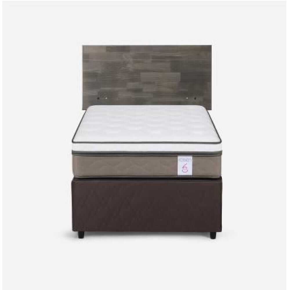 Cama Nido Rosen New Style 6 / 1.5 Plazas / Base Normal + Respaldo image number 9.0