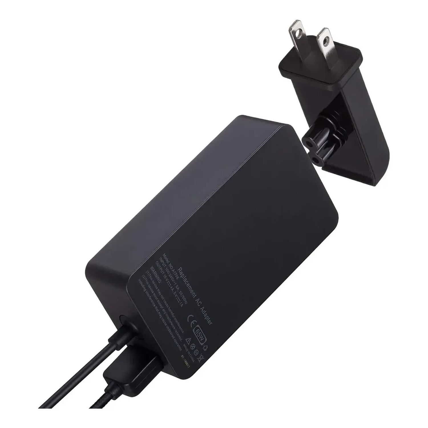 Cargador Alternativo Para Microsoft Surface 65w 15v 4a Ac image number 1.0