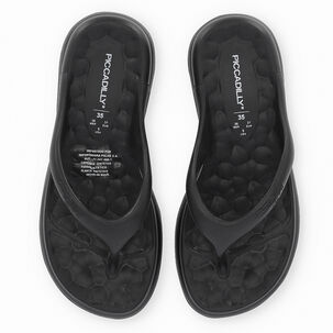Sandalia Mujer 78 Marshmallow Negro Piccadilly