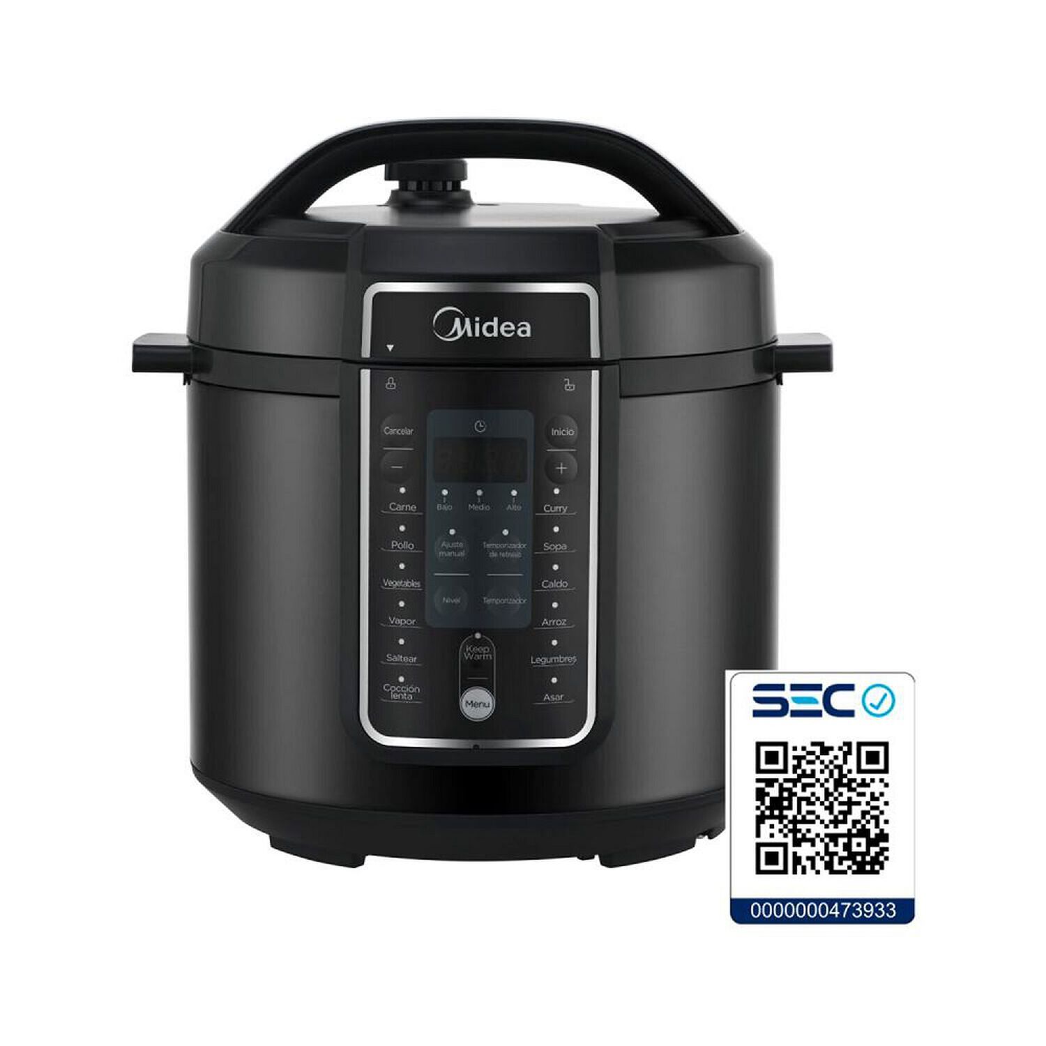 Olla El&eacute;ctrica Midea Multicook 5.7 Litros Digital My-pc6007b image number 4.0