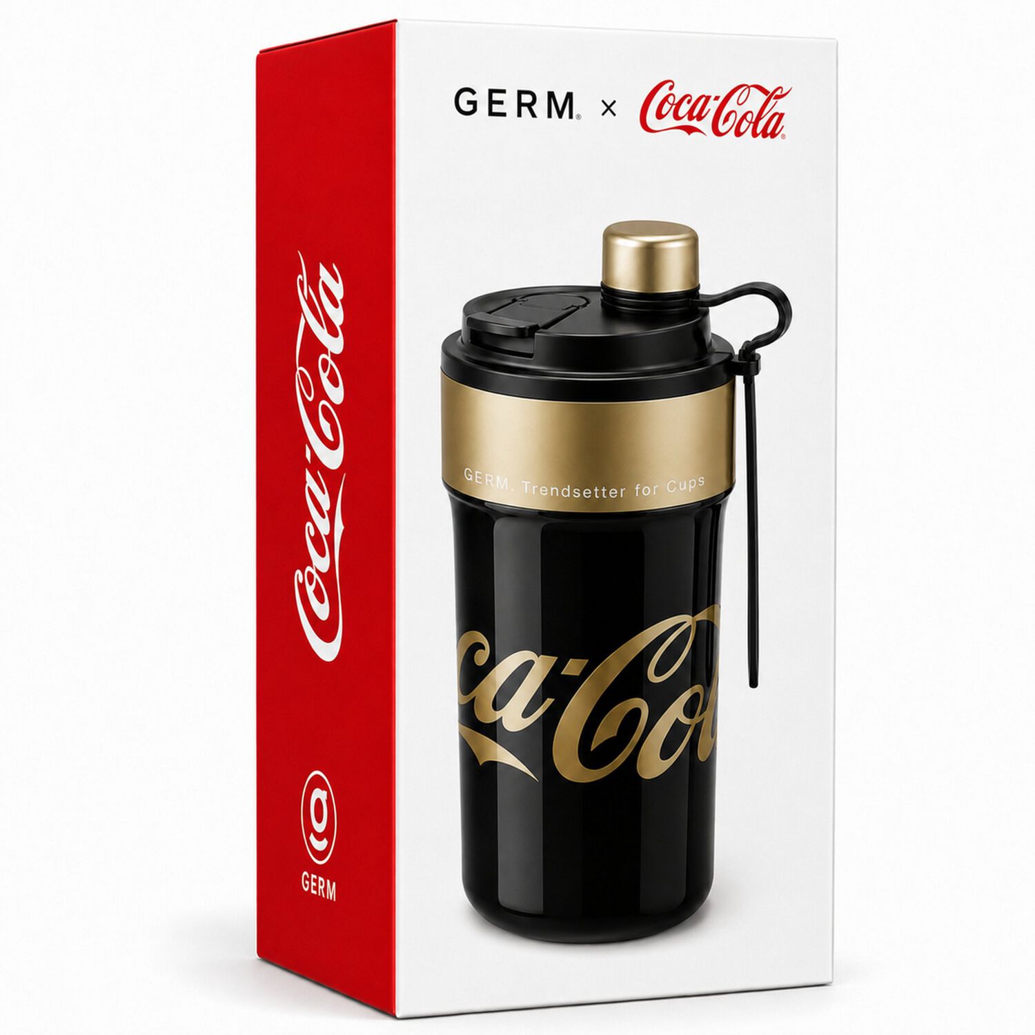 Vaso T&eacute;rmico Mug Germ Coca-cola Acero Inoxidable 650ml Black image number 9.0
