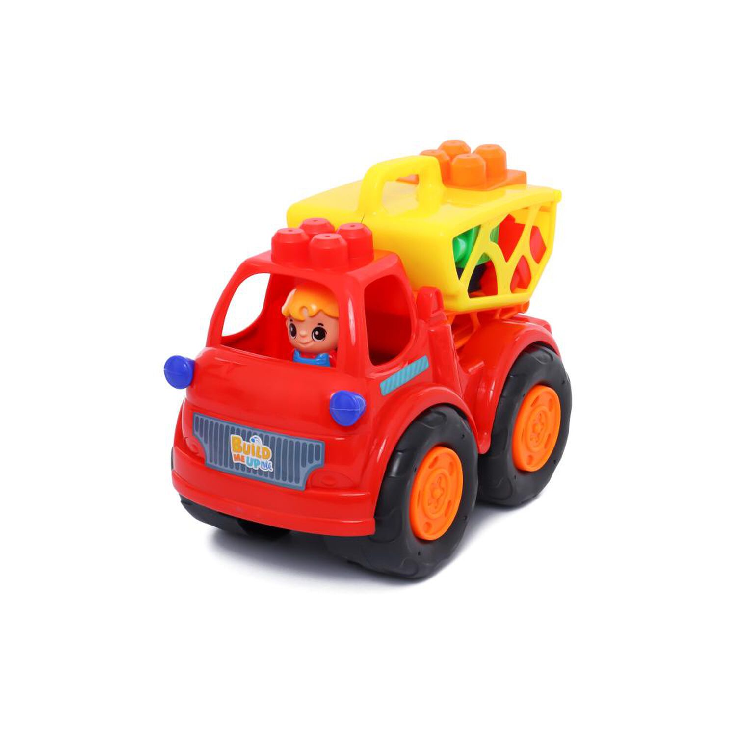 Bloques Maxi, 11 Pizas, Camion Grande Happy Line image number 2.0