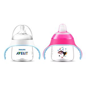 Pack Vasitos Philips Avent Aprendo A Tomar Solito / 4m+ Y 6m+