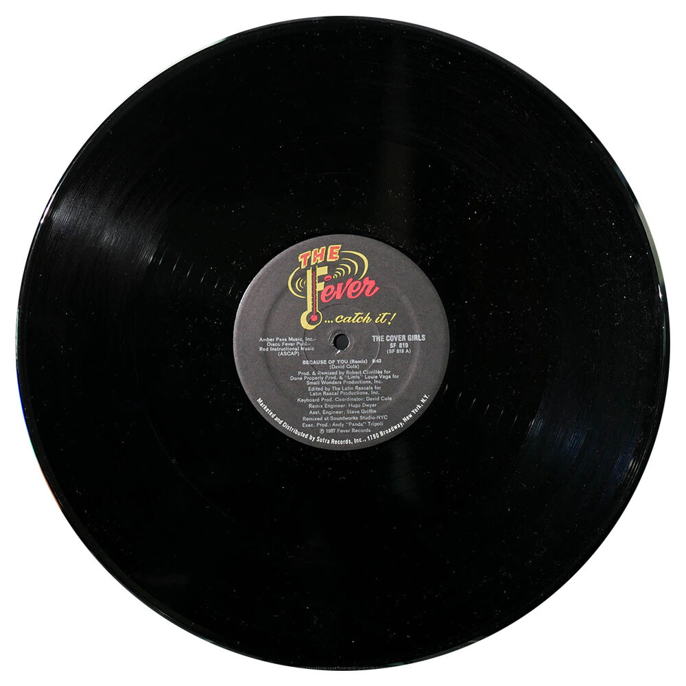 The Cover Girls - Because Of You | 12" Maxi Single Usado image number 2.0