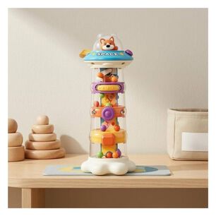 Torre Espacial 6 En 1 Beb&eacute;s Juguete Sensorial Giro