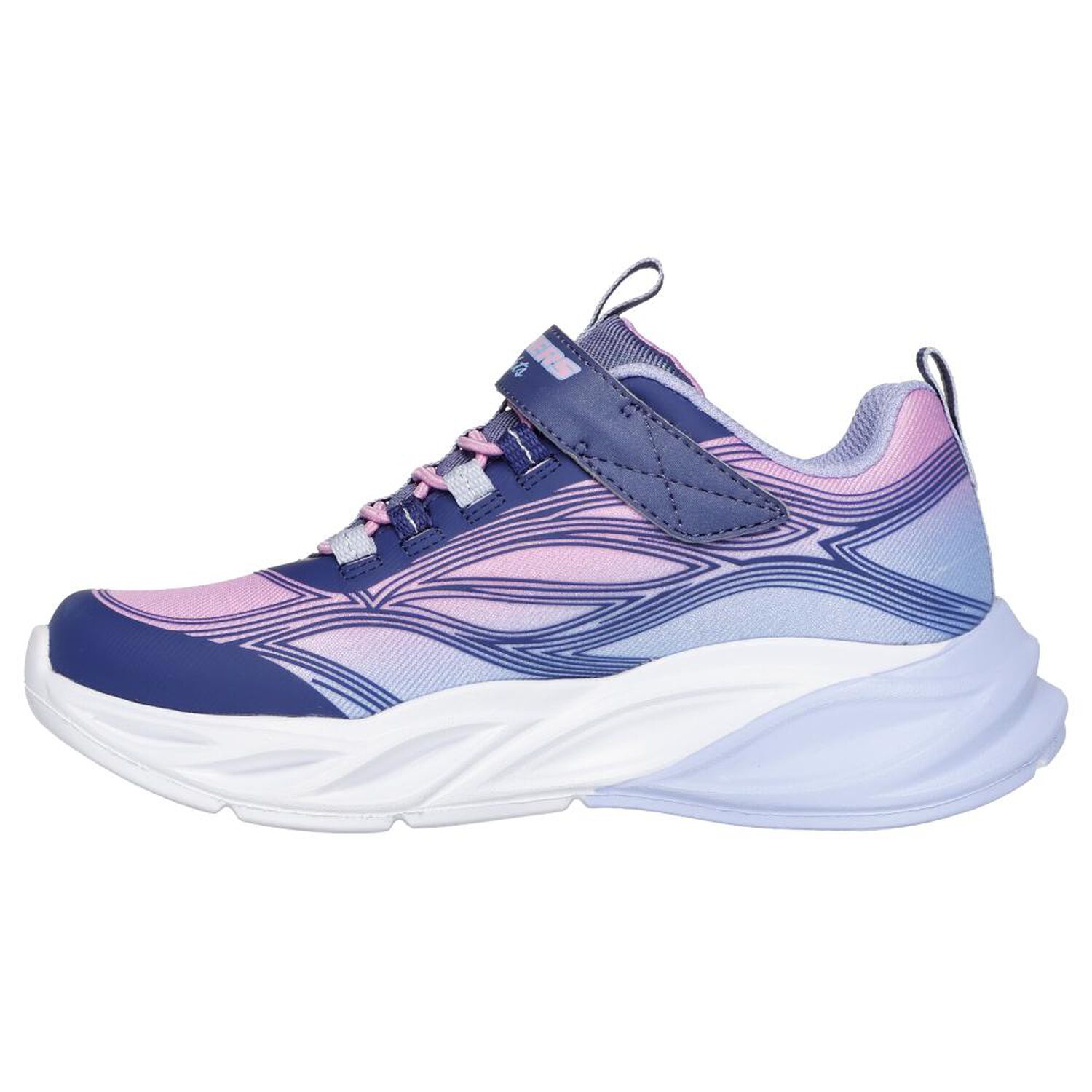 Zapatilla Infantil Con Luces Ni&ntilde;a Skechers Cosmic Glow Navy image number 3.0