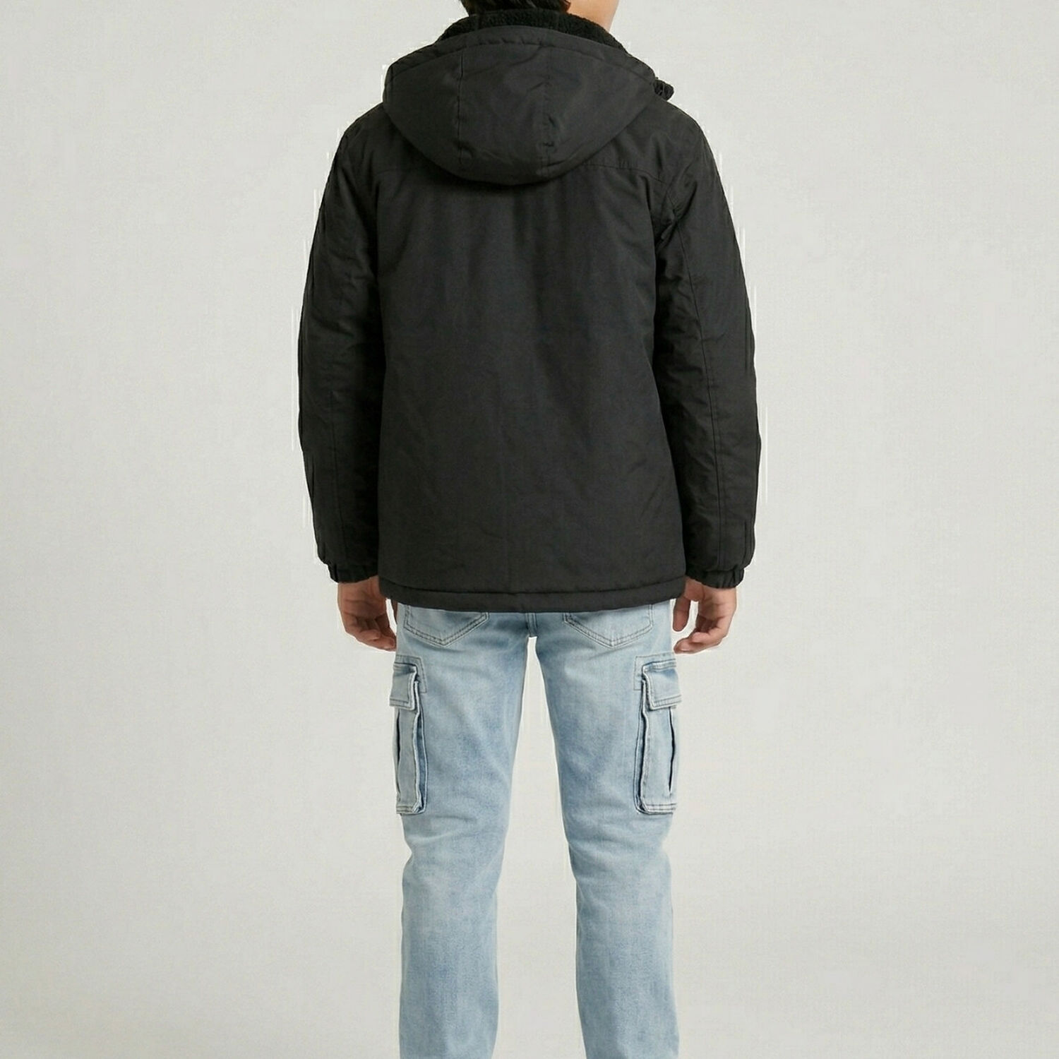 Chaqueta Impermeable Softshell Nino Parka Invierno Termica image number 2.0