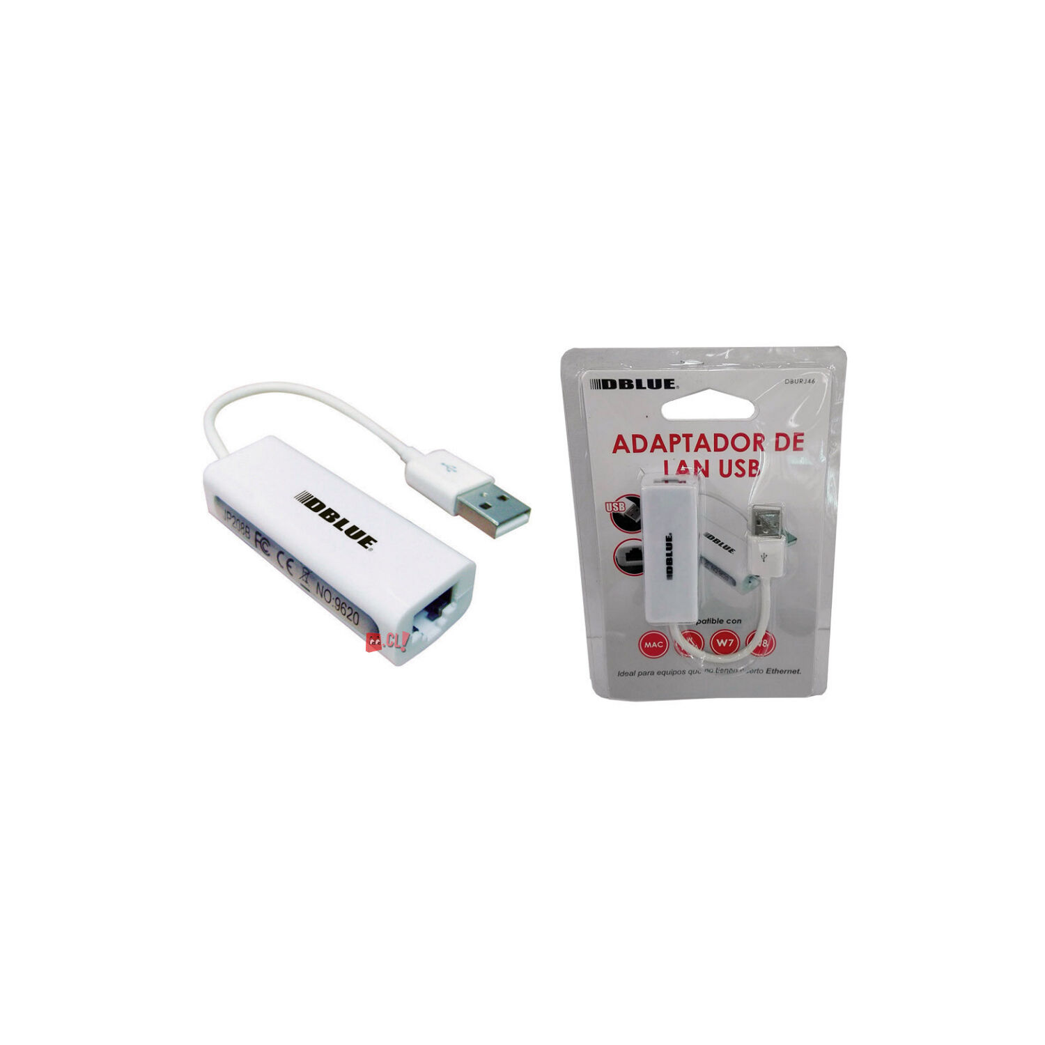 Adaptador Usb A Rj45 Lan Internet - Ps image number 1.0