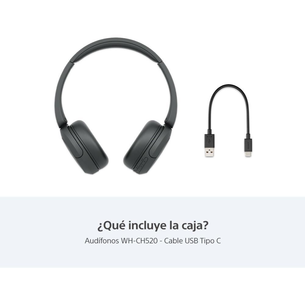 Aud&iacute;fonos Bluetooth Sony Wh-ch520 image number 3.0
