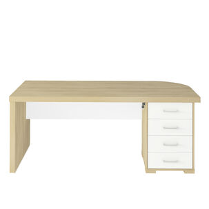 Escritorio Top Roble-blanco