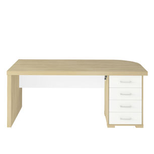Escritorio Top Roble-blanco