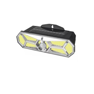 Foco Solar Led De Pared Exterior Con Panel Solar Sensor De Movimiento