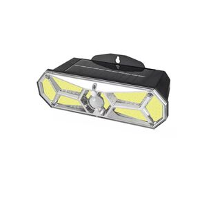 Foco Solar Led De Pared Exterior Con Panel Solar Sensor De Movimiento
