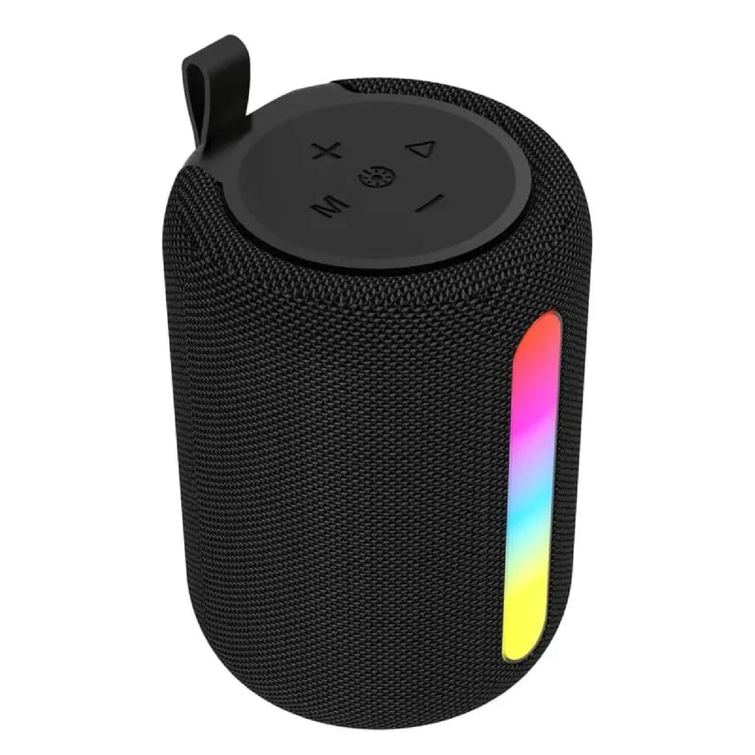Parlante Bluetooth Port&aacute;til Con Luces Led Rgb Compacto Xy4121 Color Negro. image number 0.0