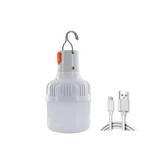 Ampolleta Led Recargable Usb Alta Potencia Para Camping, Pesca Y Emergencias