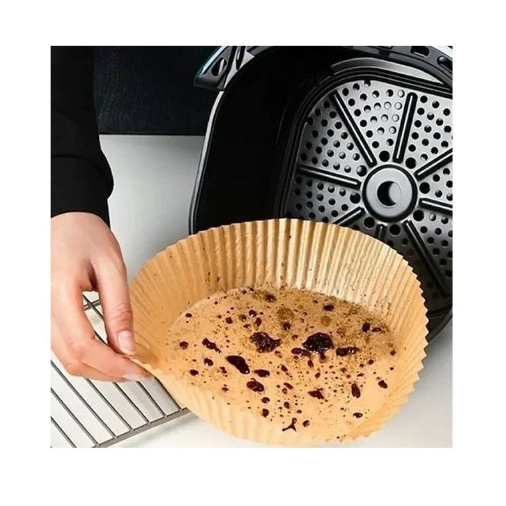 Protector Airfryer Forro Papel Antiadherente Freidora 100und image number 2.0