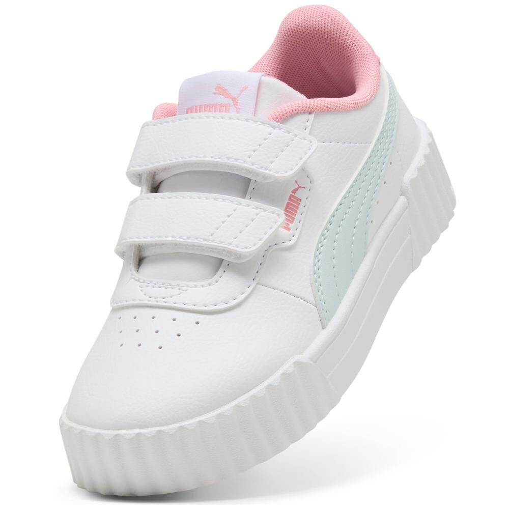 Zapatilla Urbana Unisex Puma Carina 3.0 V Ps White-sea Glass image number 4.0
