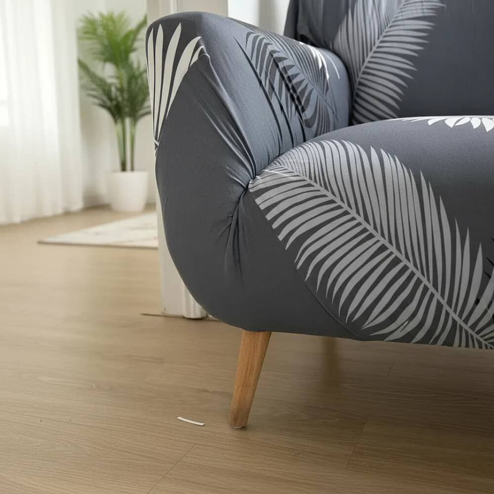 Funda De Sof&aacute; Estampada De 1 Cuerpo image number 5.0