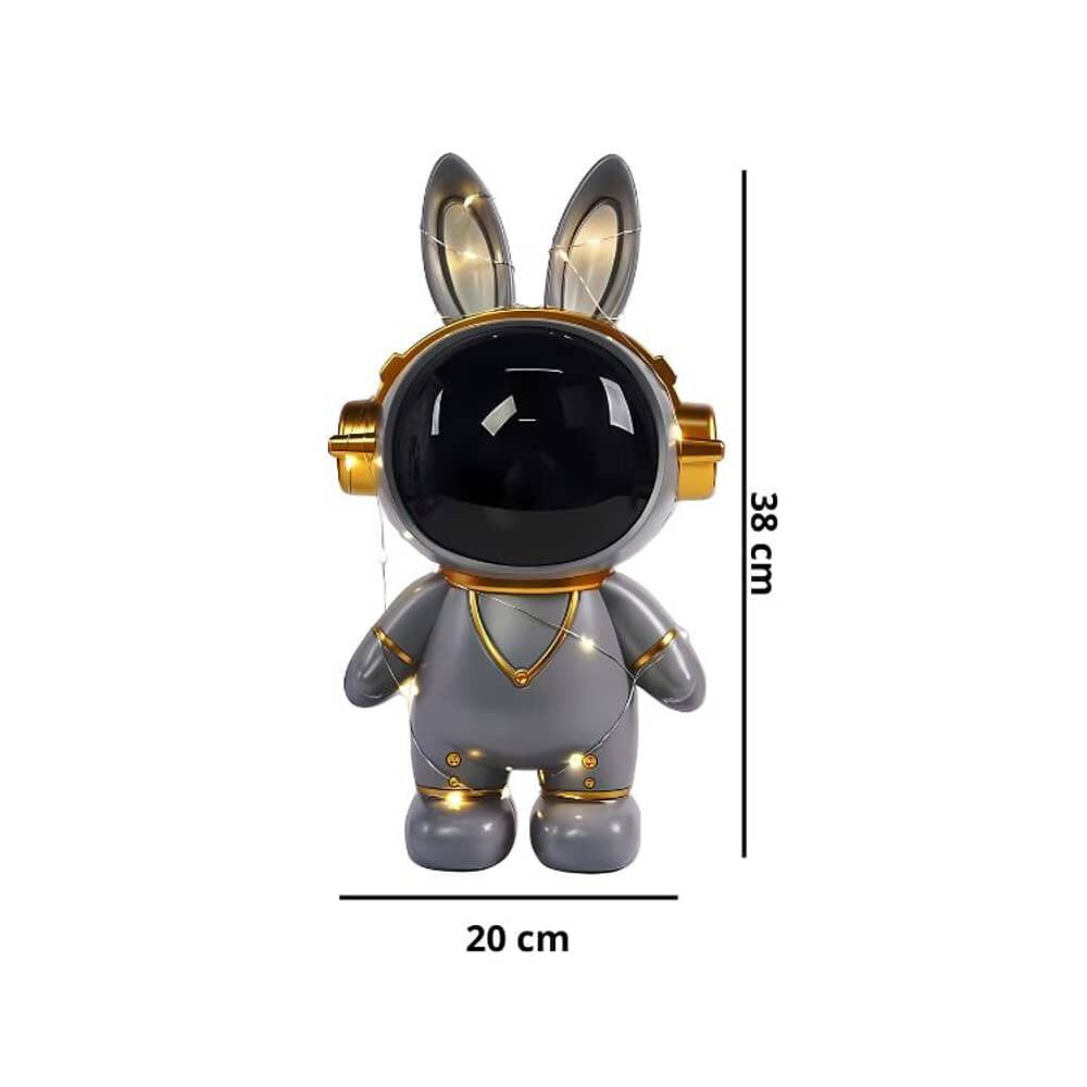 Alcancia Astronauta Conejo Espacial Caja De Ahorros image number 1.0