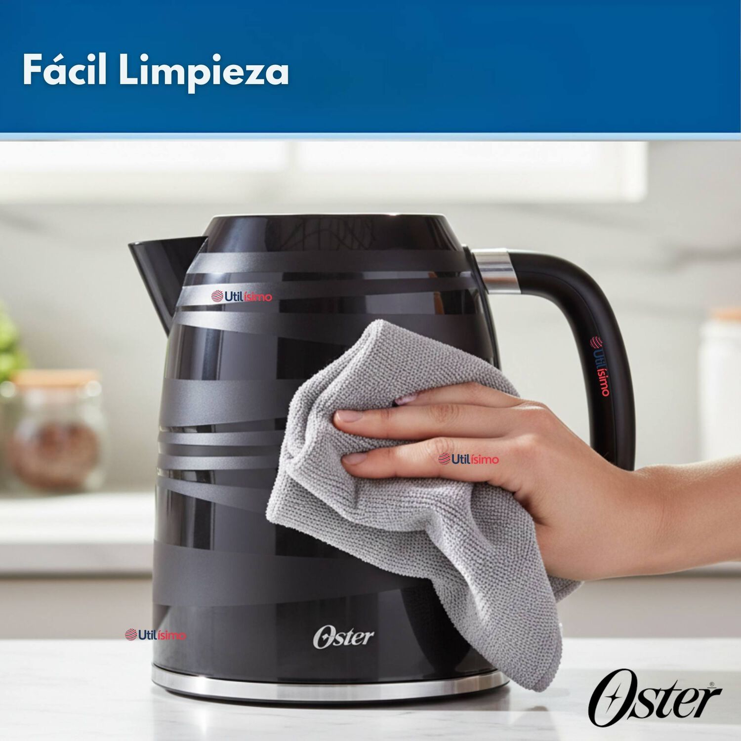 Hervidor El&eacute;ctrico Oster 1,7 Lt Bvstkt4177b Versi&oacute;n 2026 image number 8.0