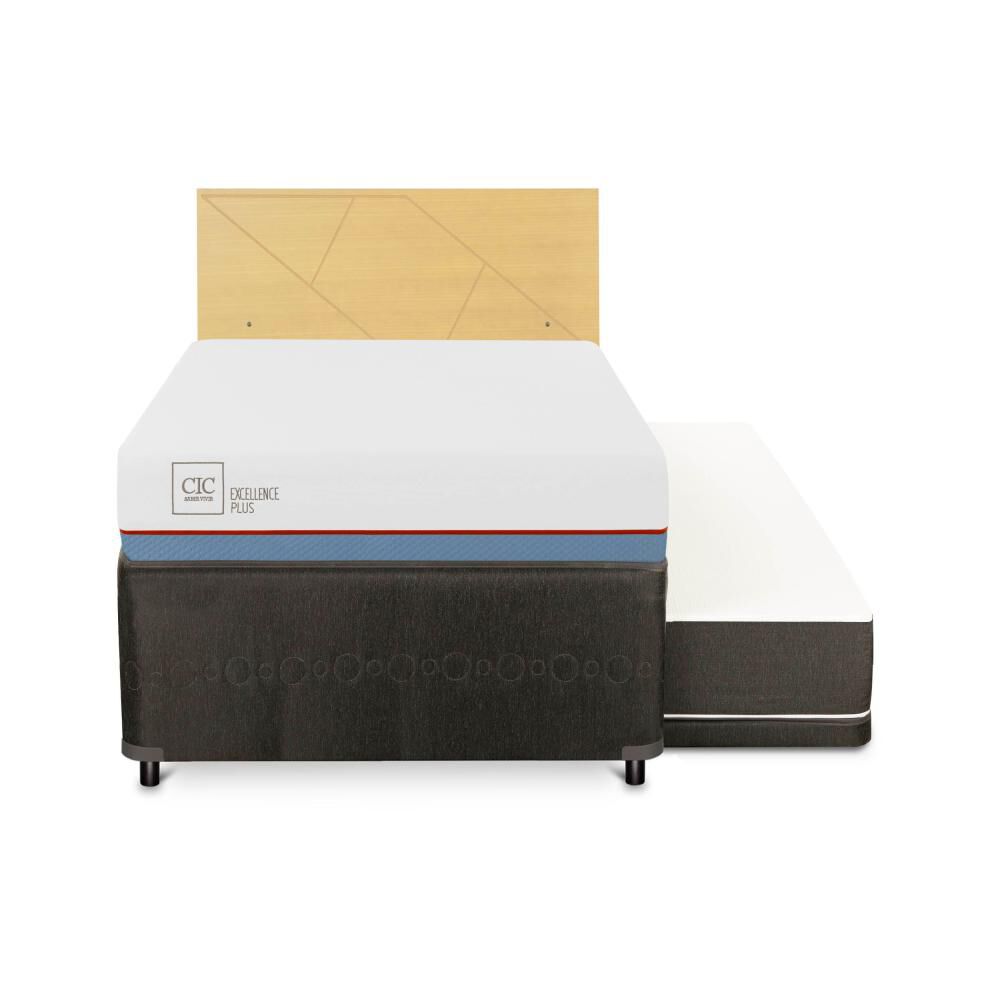 Cama Nido Cic Divan / 1.5 Plazas / Base Funcional + Respaldo image number 0.0