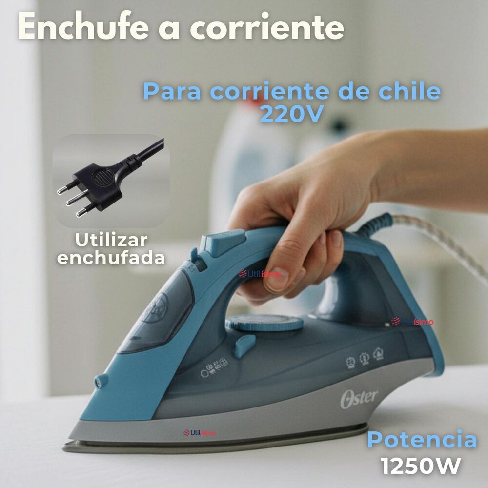 Plancha De Vapor Oster Con Base De Cer&aacute;mica Gcstbs6052 image number 9.0