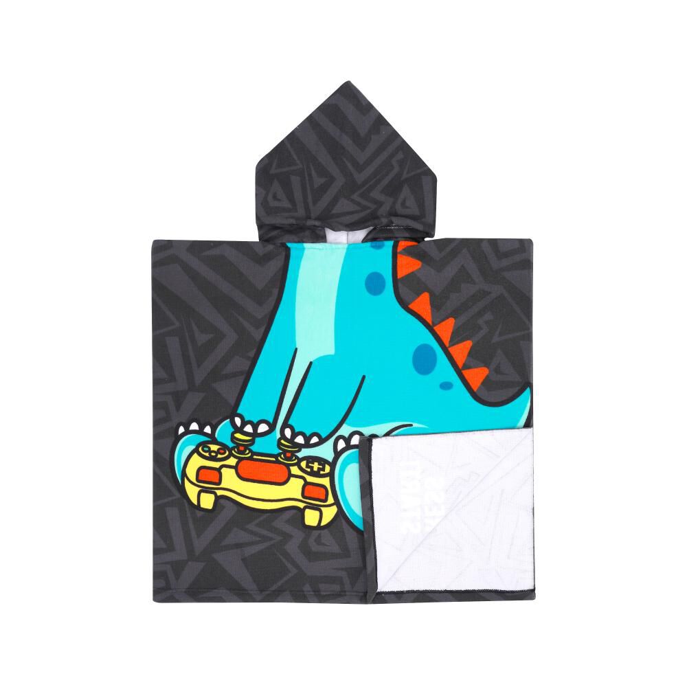 Toalla Playa Capucha Casaideal Kids Press / 60 X 120 Cm image number 1.0